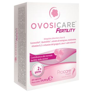 OVOSICARE FERTILITY 60 CAPSULE SENZA GLUTINE NATURALMENTE PRIVO DI LATTOSIO