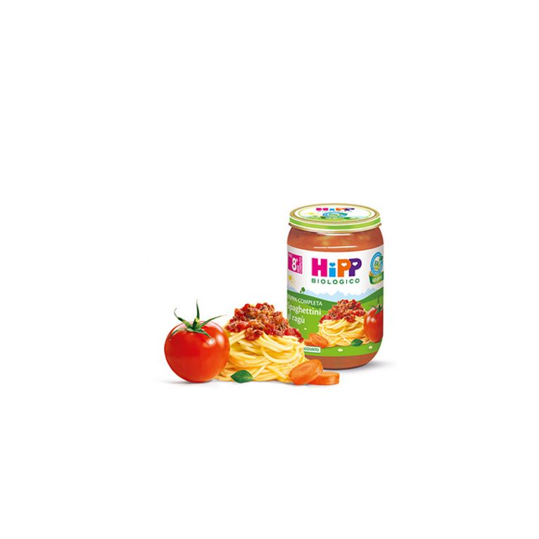 hipp bio spaghettini al ragu' 220 g