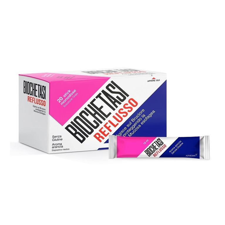 biochetasi reflusso 20 stick aroma arancia
