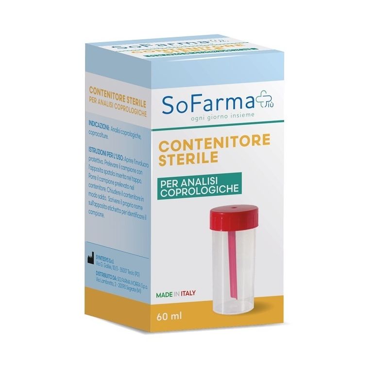 raccoglitore feci 60 ml sofarmapiu'