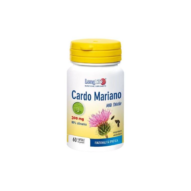 longlife cardo mariano 60 capsule vegetali