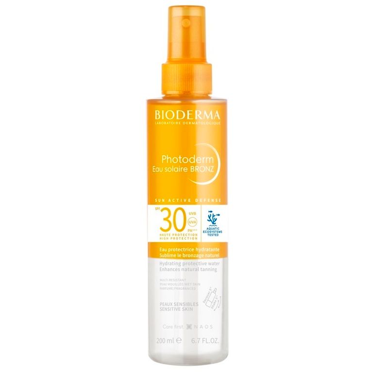 photoderm eau solaire bronz spf30