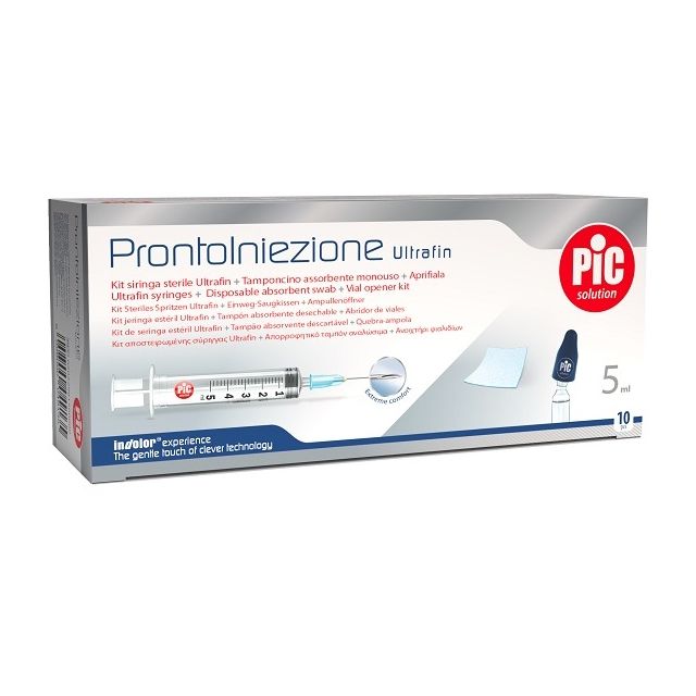 prontoiniezione-ultrafin-kit-siringa-sterile-5-ml-gauge-23-10-pezzi-plus-tamponcino-assorbente-monouso-plus-aprifiala