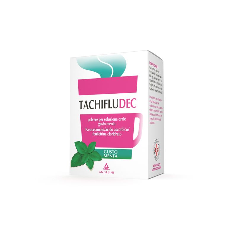 tachifludec orale polv 10 bust menta