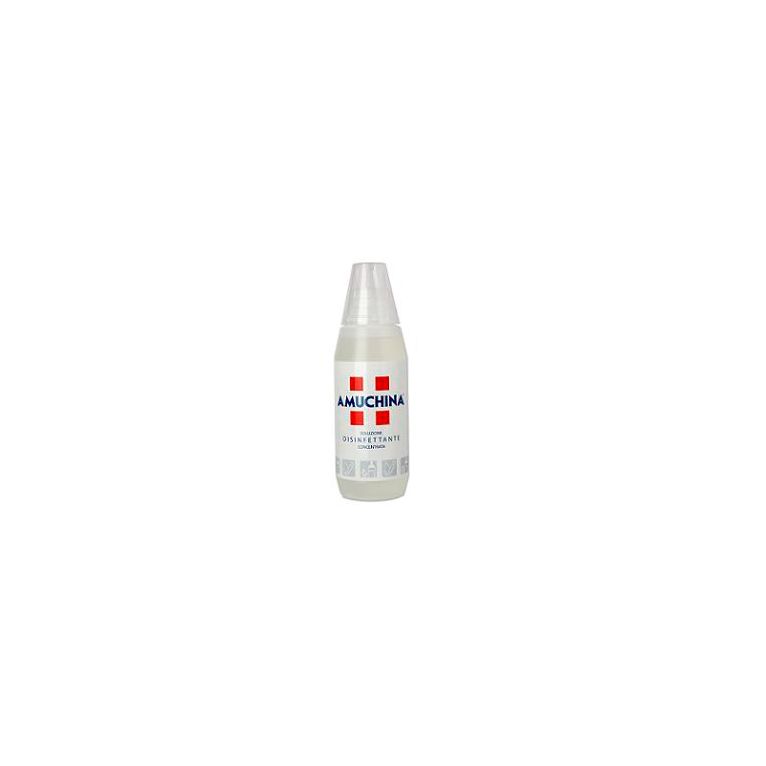 amuchina liquida 100% disinfettante igienizzante a base di ipoclorito di sodio antimicrobico ad ampio spettro d'azione 500 ml
