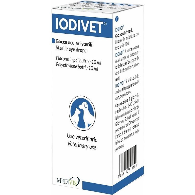 iodivet soluzione oftalmica 10 ml