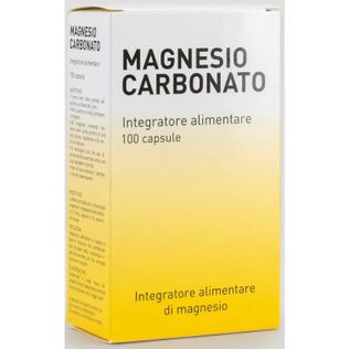 MAGNESIO CARBONATO 100 CAPSULE