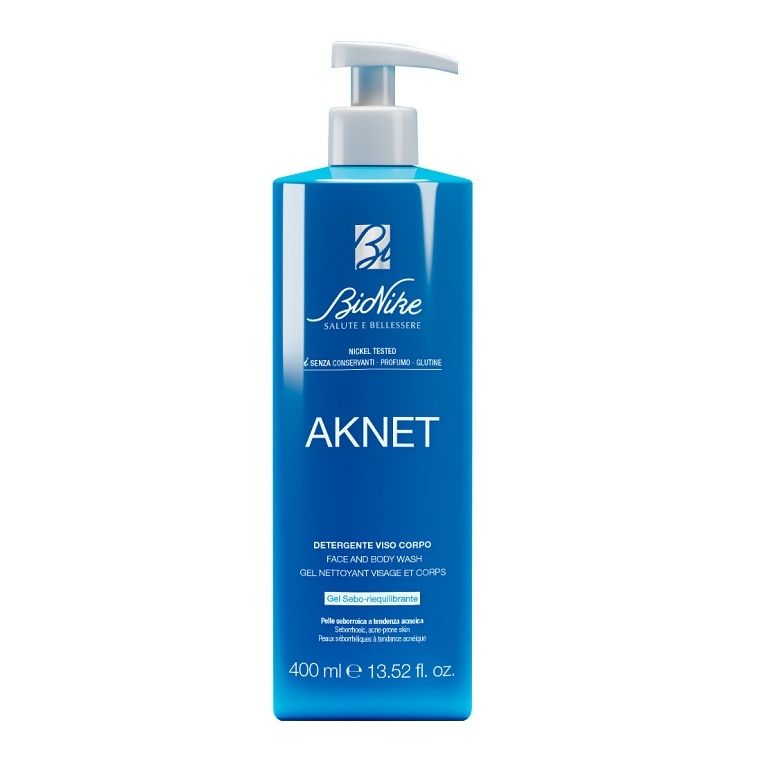 aknet detergente viso-corpo 400 ml