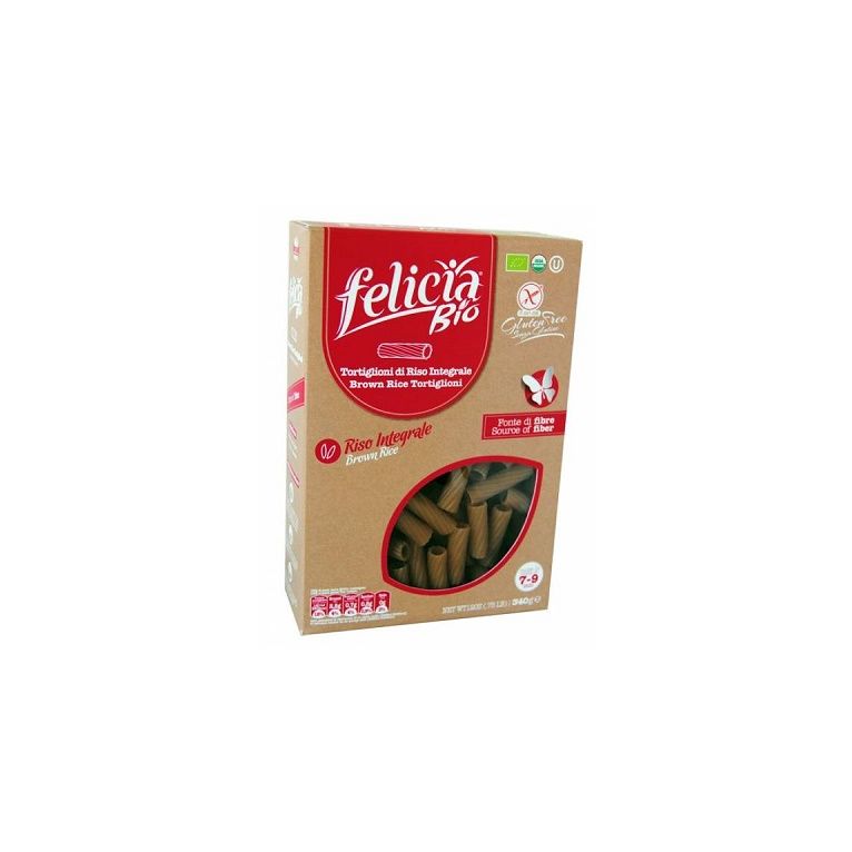 felicia bio riso integrale tortiglioni 340 g