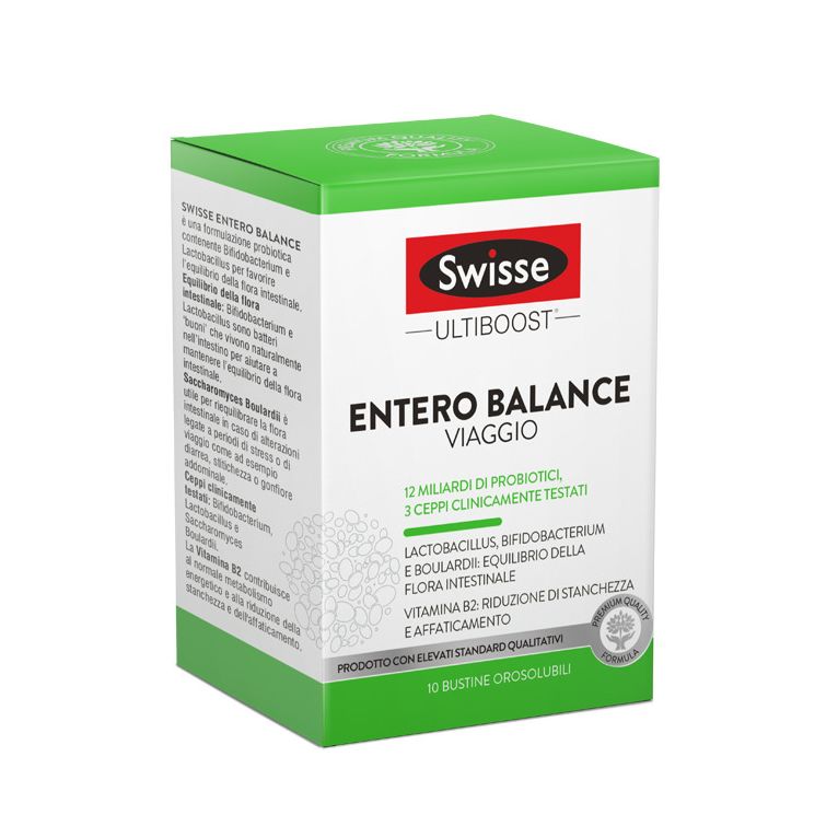 swisse entero balance viaggio 10 bustine