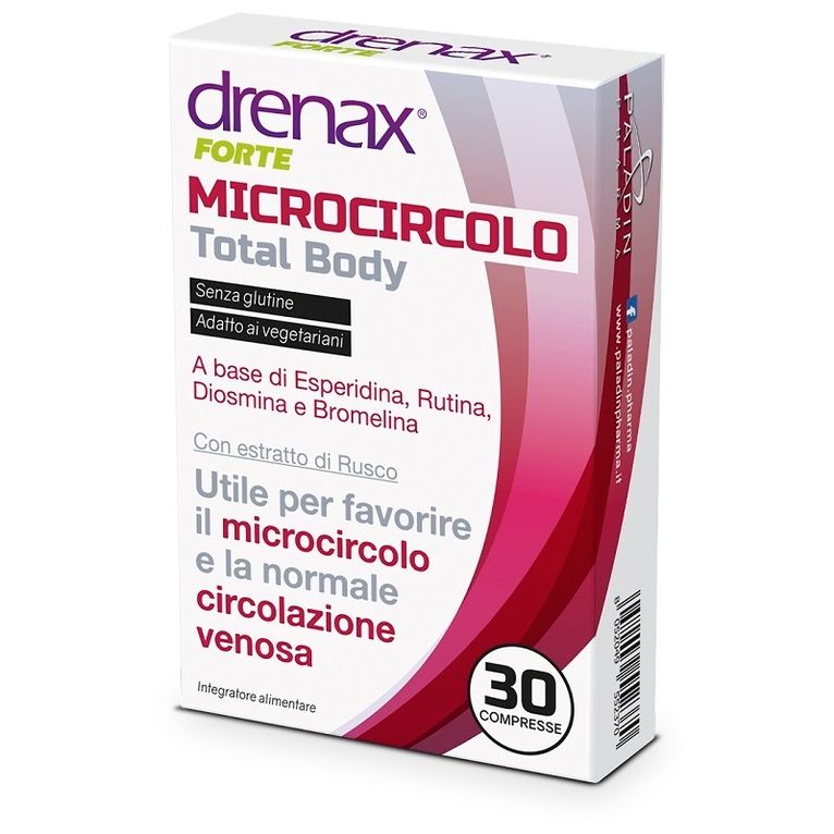 drenax forte microcircolo total body 30 compresse