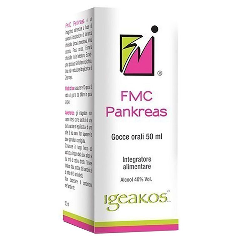 fmc pankreas gocce orali 50 ml