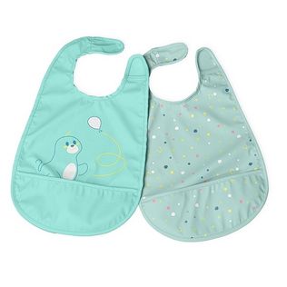 CHICCO BAVAGLINA PAPPA AZZURRO 6M+ 2 PEZZI