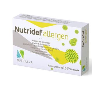 NUTRIDEF ALLERGEN 30 COMPRESSE