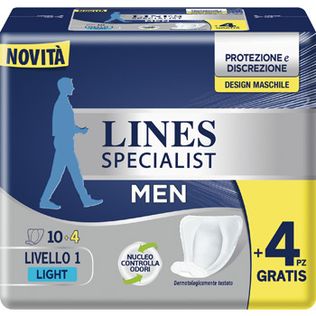 PANNOLONI LINES SPECIALIST MEN LIVELLO 1 14 PEZZI