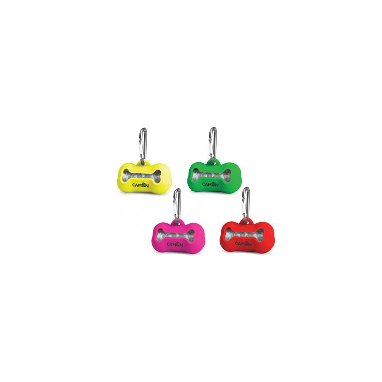 dispenser silicone c/1x20 sacchetti rosso