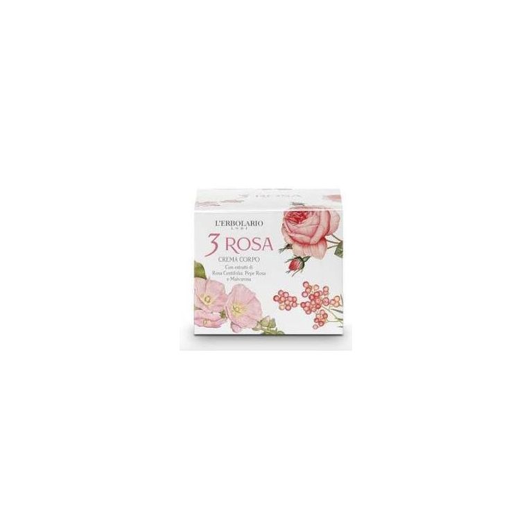 3 rosa crema corpo 200 ml