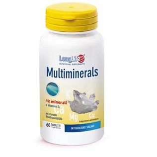 LONGLIFE MULTIMINERALS 60 TAVOLETTE RIVESTITE